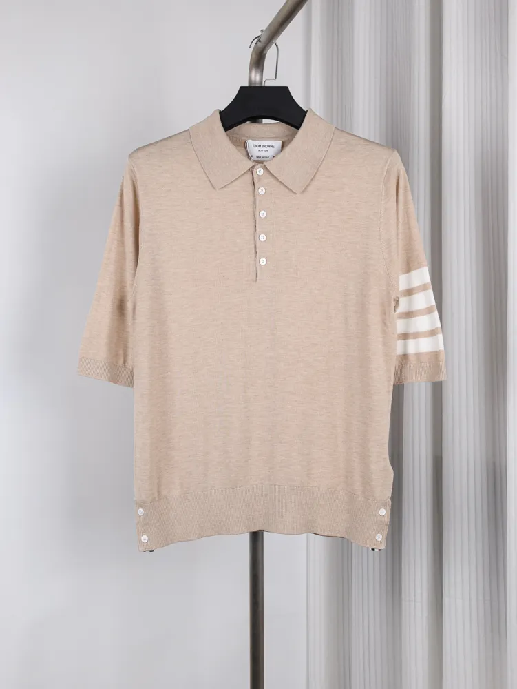TB Tencel Wool Knit Polo T-Shirt