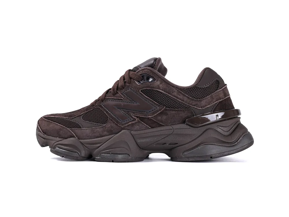 New Balance 9060 Chocolate Lateral Side View