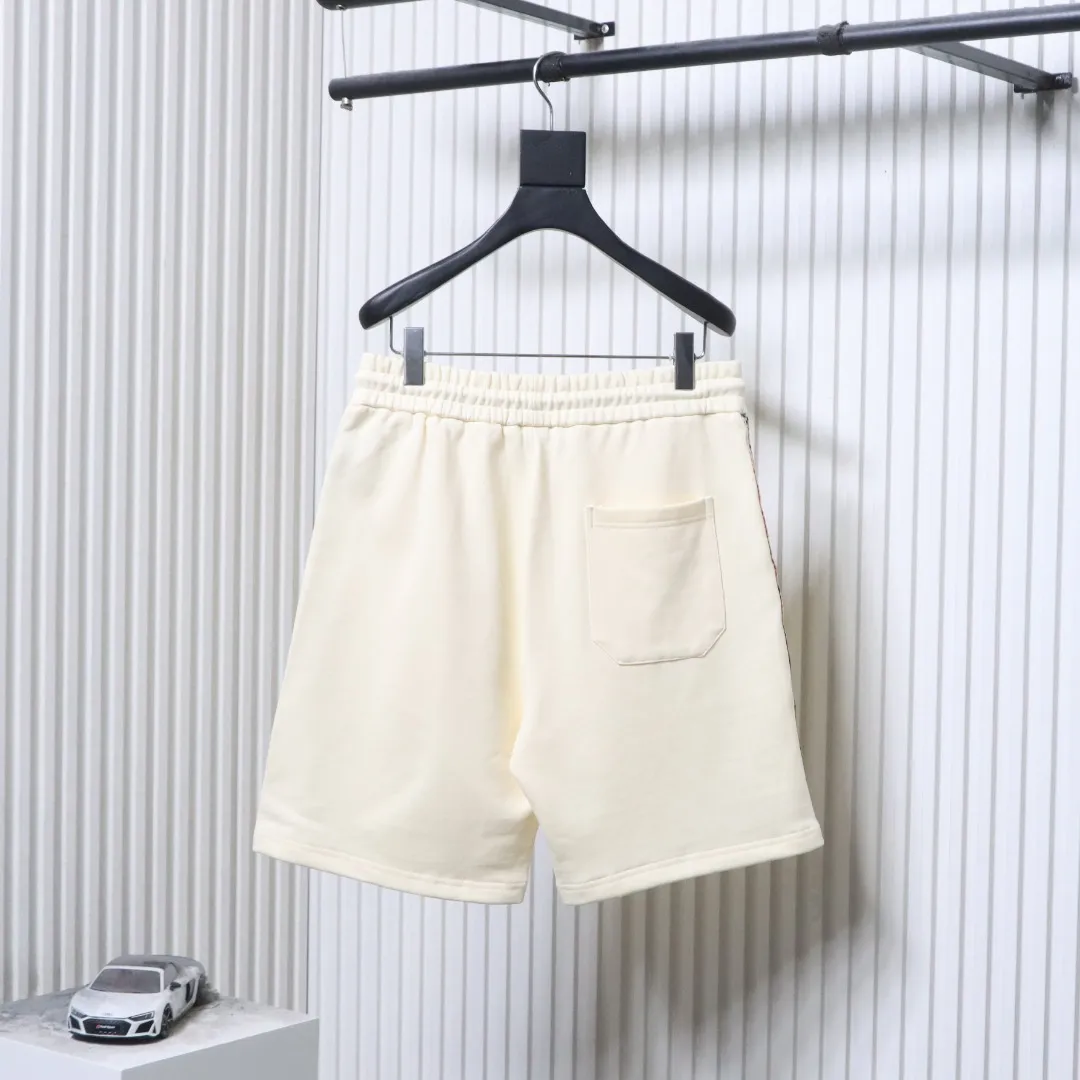 Back Side Check Embroidered Horse Shorts