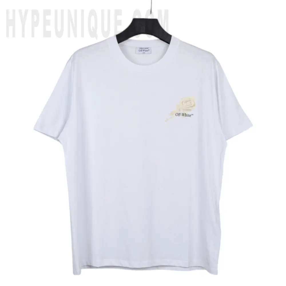 Off-White Roses Arrows Print T-Shirt