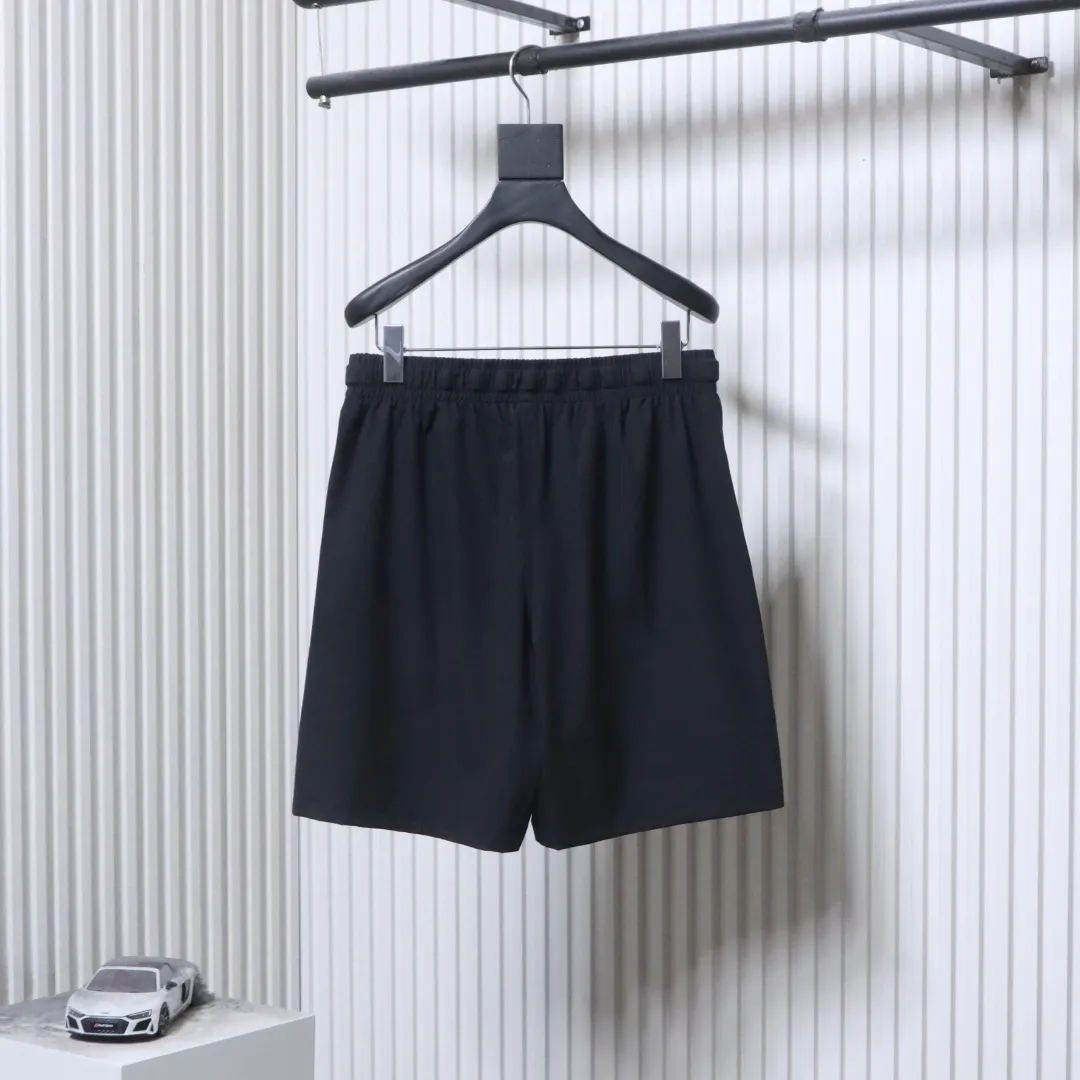 Back Silicone Logo Softshell Shorts