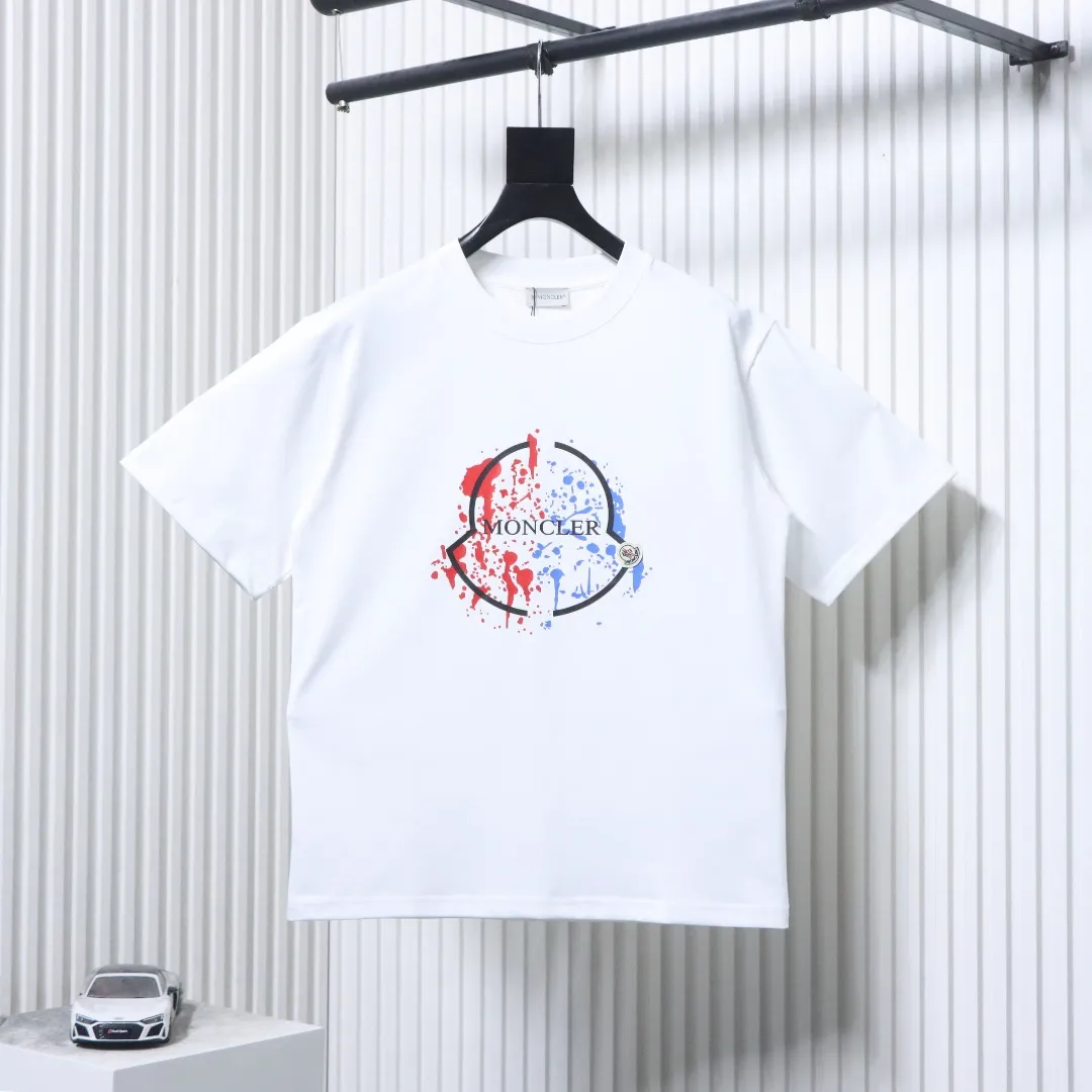 Color Splatter Logo Short Sleeve T-Shirt