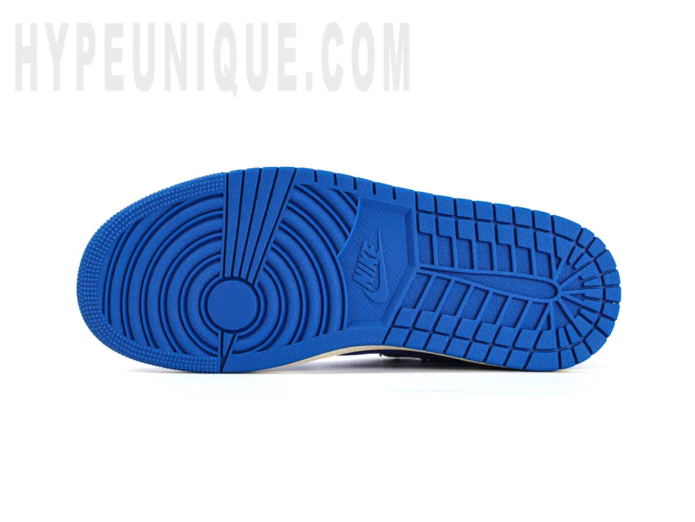 the blue