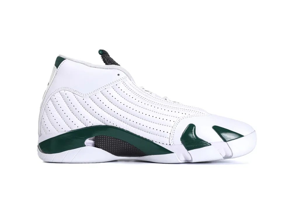 Jordan 14 Retro Forest Green Right Side View