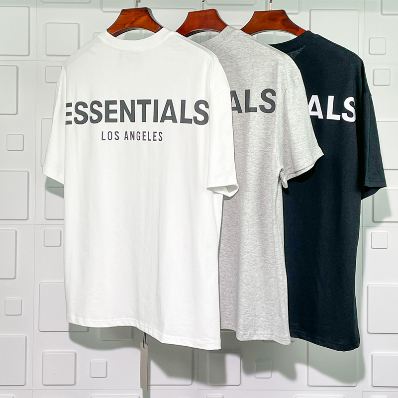 FEAR OF GOD ESSENTIALS LOS ANGELES 3M BOXY T-SHIRT REPLICA