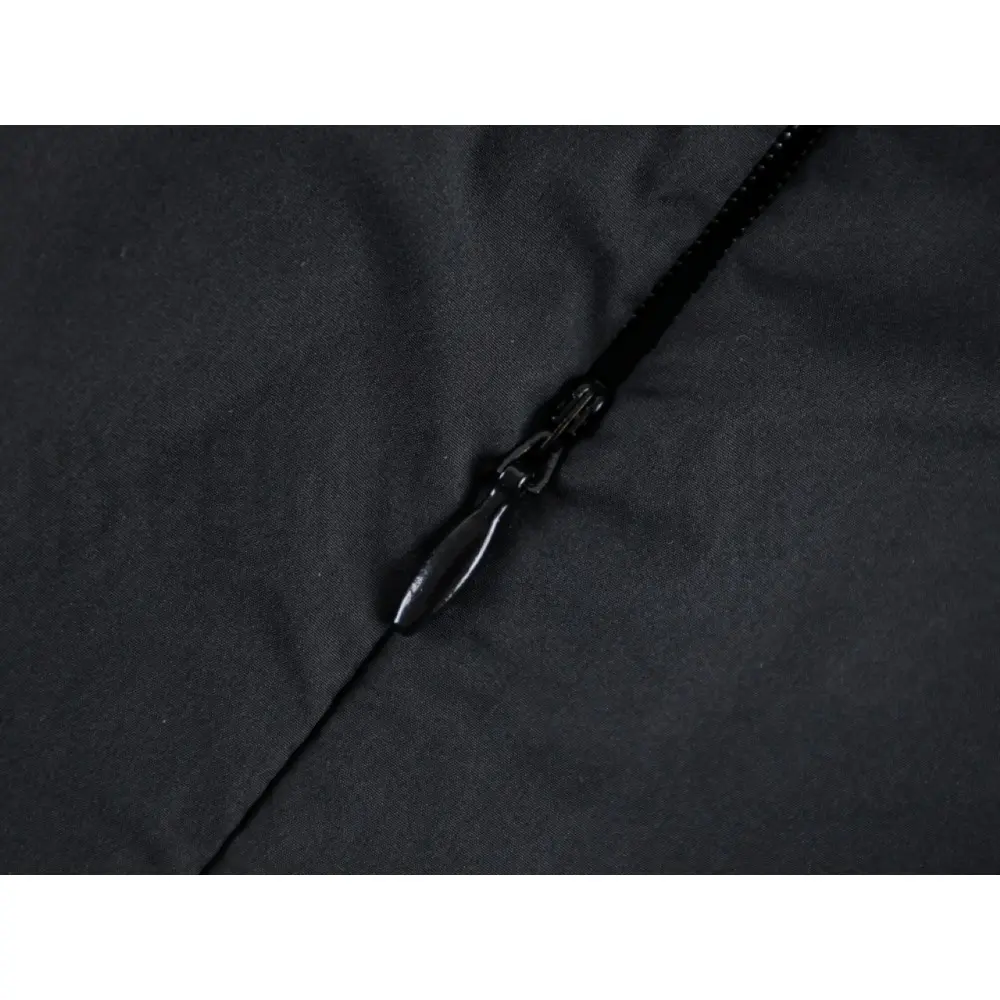 Zipper detail image of the shorts