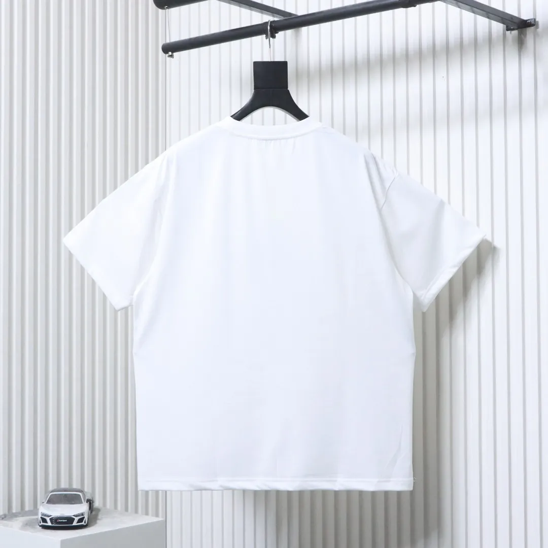 AMI Panda Embroidery Cotton T-Shirt