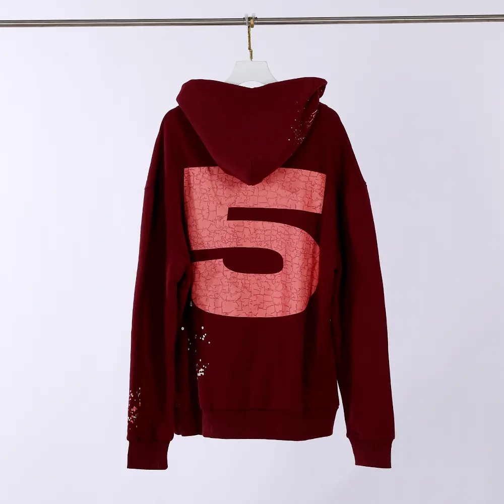SP5DER Nocturnal Highway Cotton Hoodie Reps