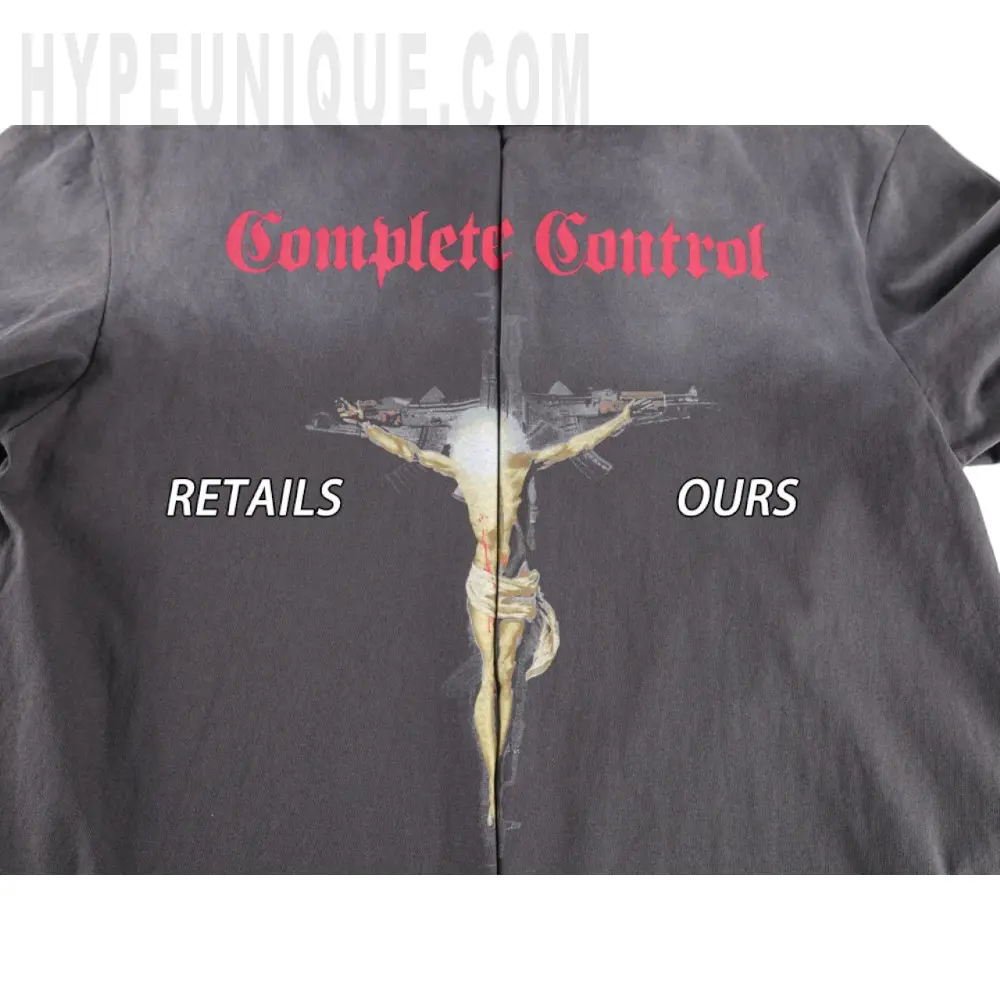 Printed graphic on the front of the garment
