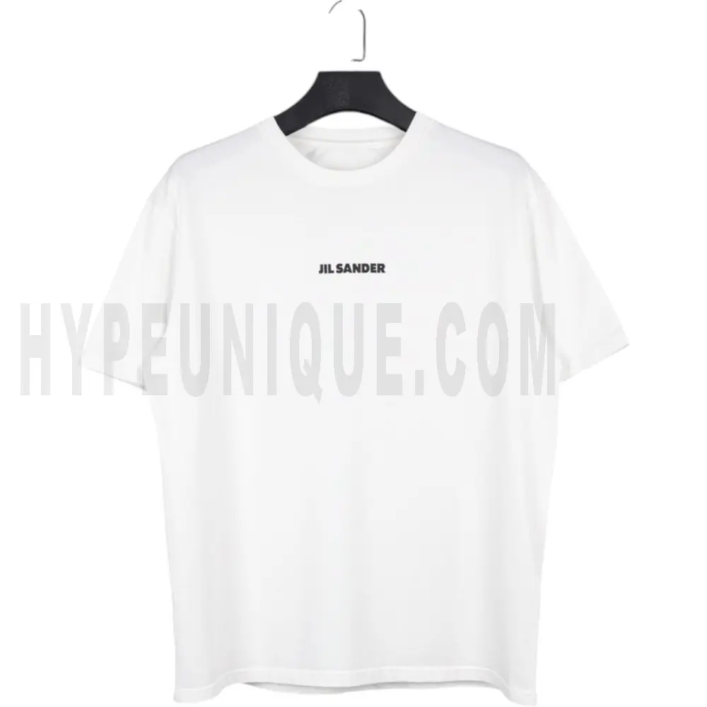 White Cotton Jersey T-Shirt