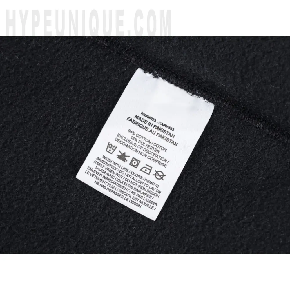 Wash Label