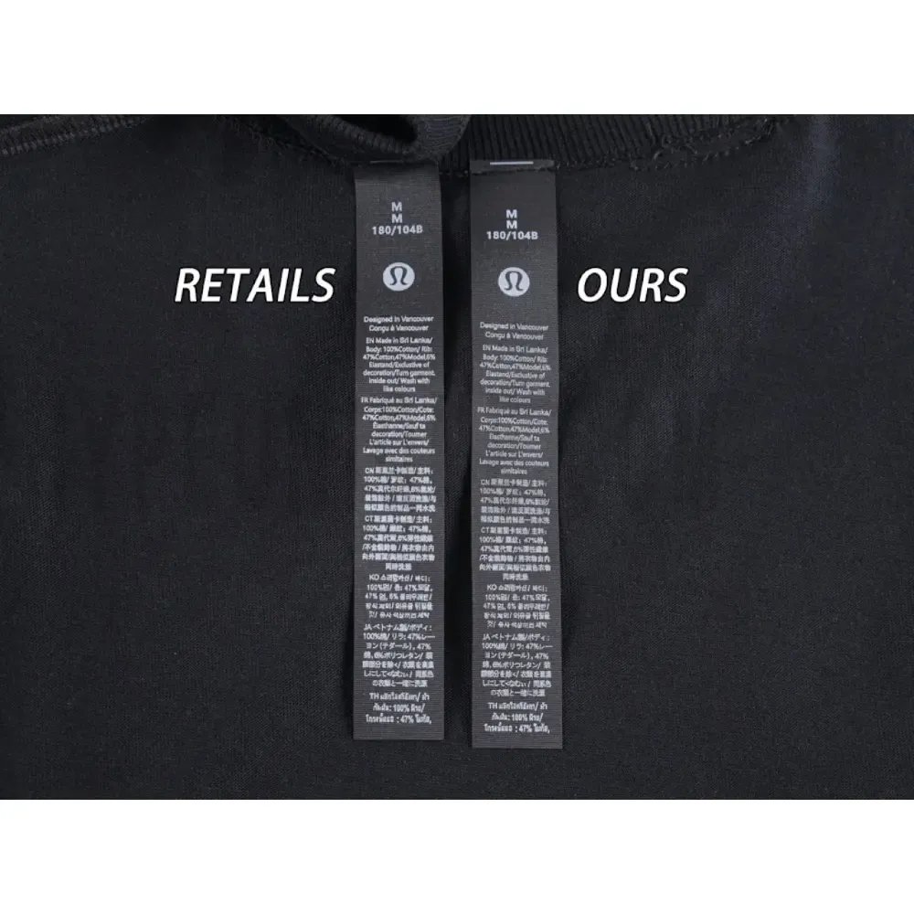 Washing Label Comparison Diagram