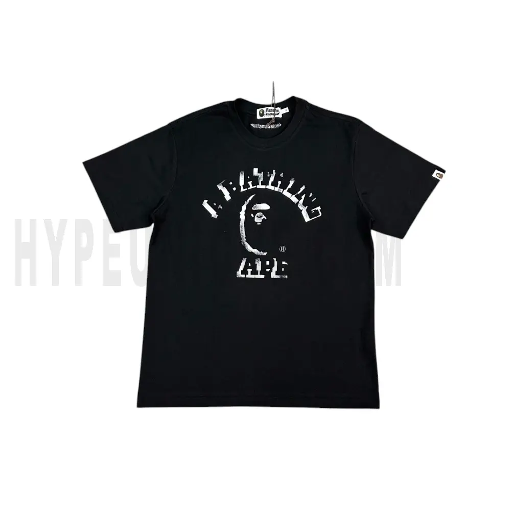 The front of the black clothes