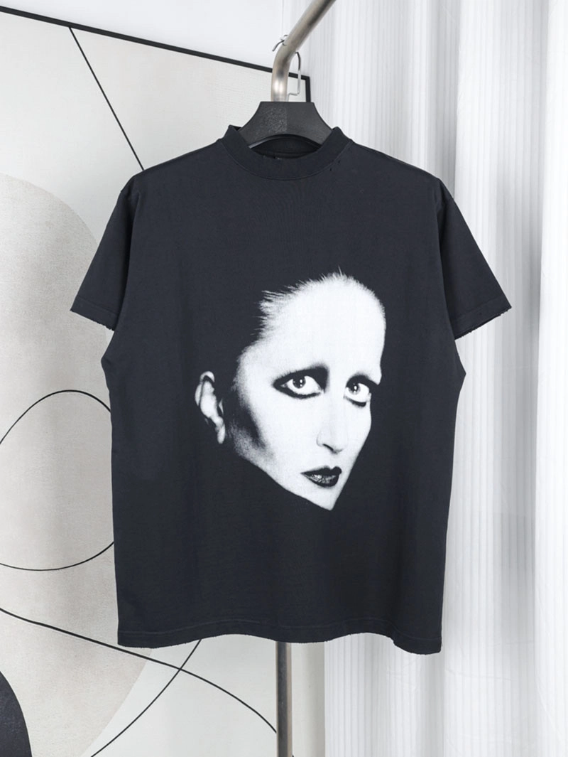 Portrait Print T-Shirt