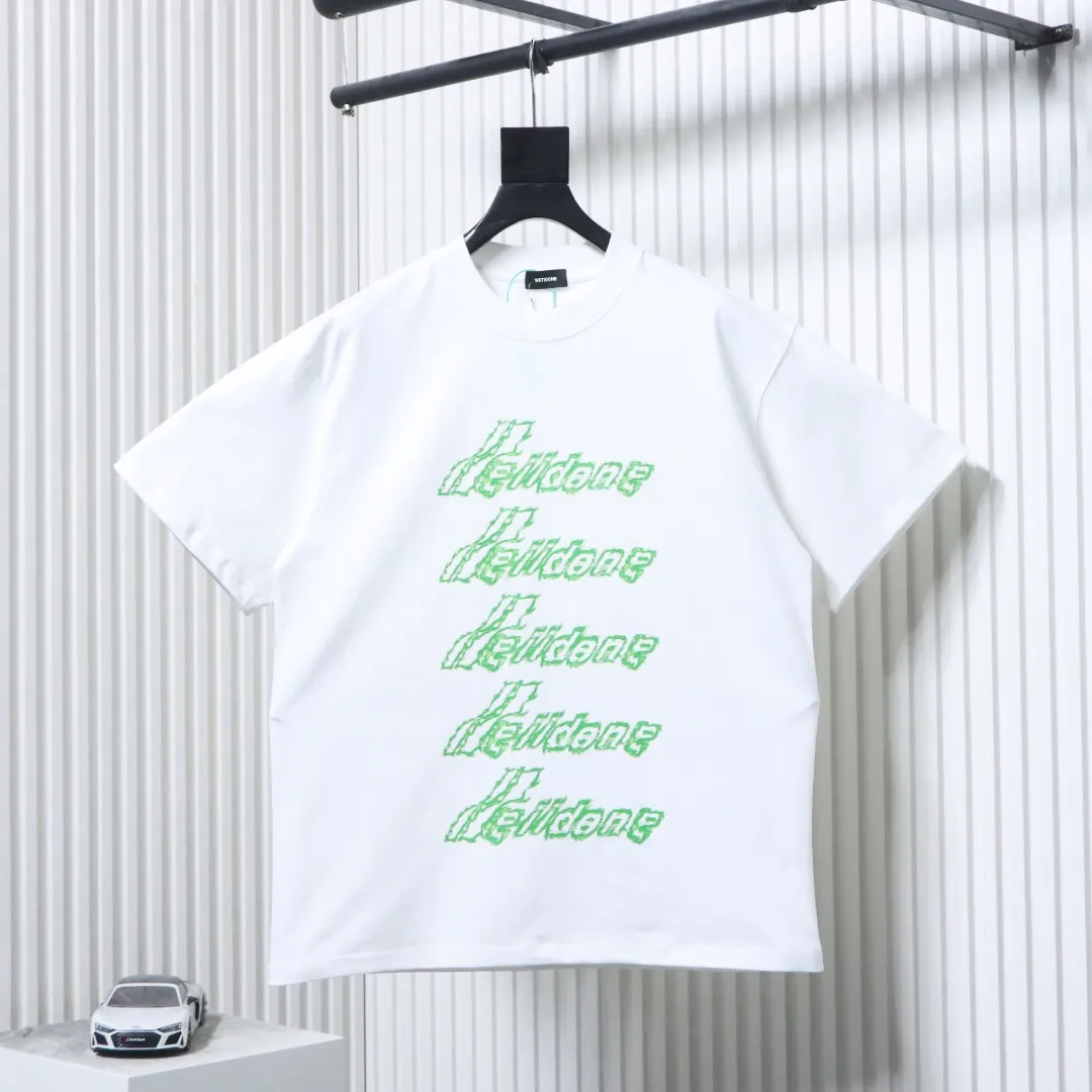 Well Done Liquid Logo Print T-Shirt