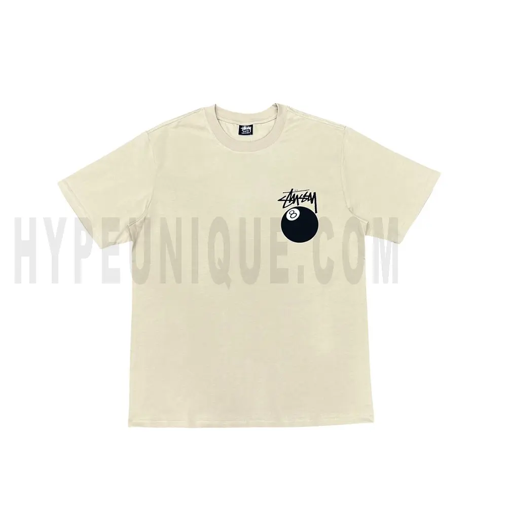 The front of the beige clothes