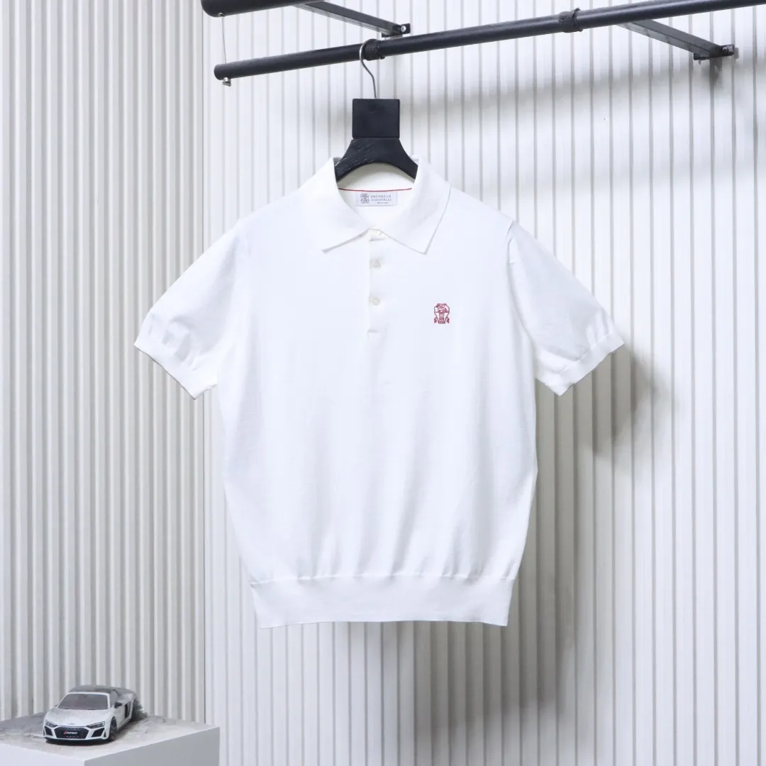 BC Cashmere Knit Polo Shirt