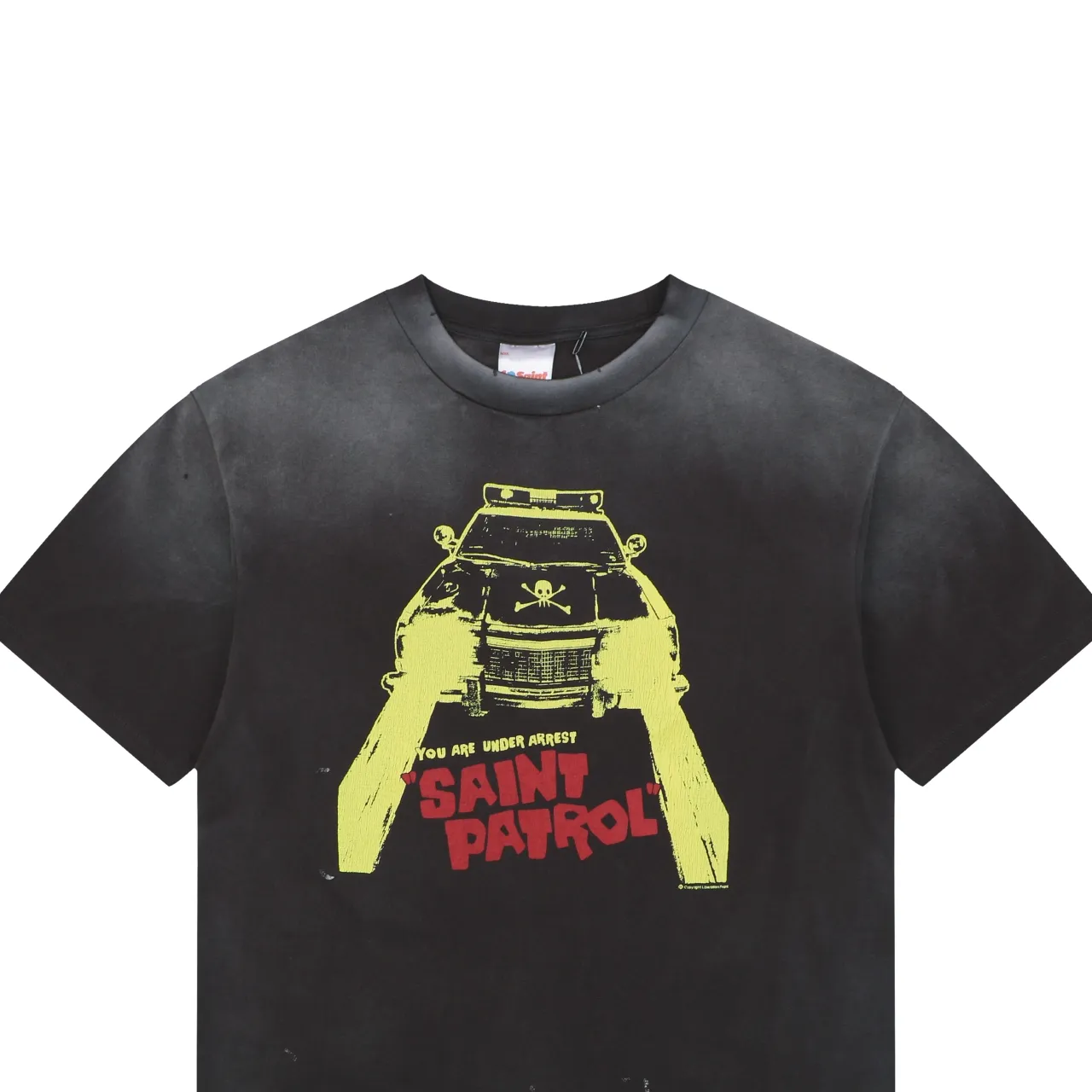 Saint Michael Hellfire Patrol Graphic T-Shirt Details