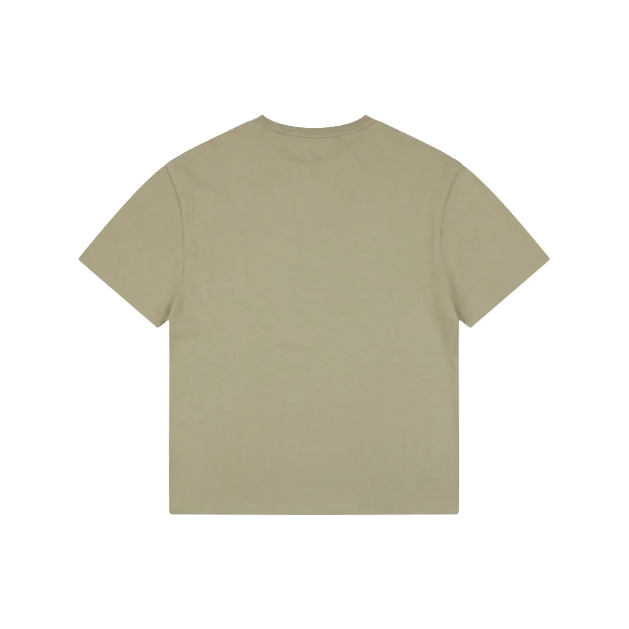 Back of RL Pony Logo T-Shirt Color Khaki