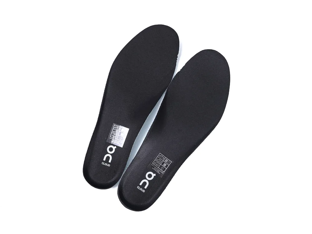 On Running Cloud 6 Black Sneakers Insoles Detail
