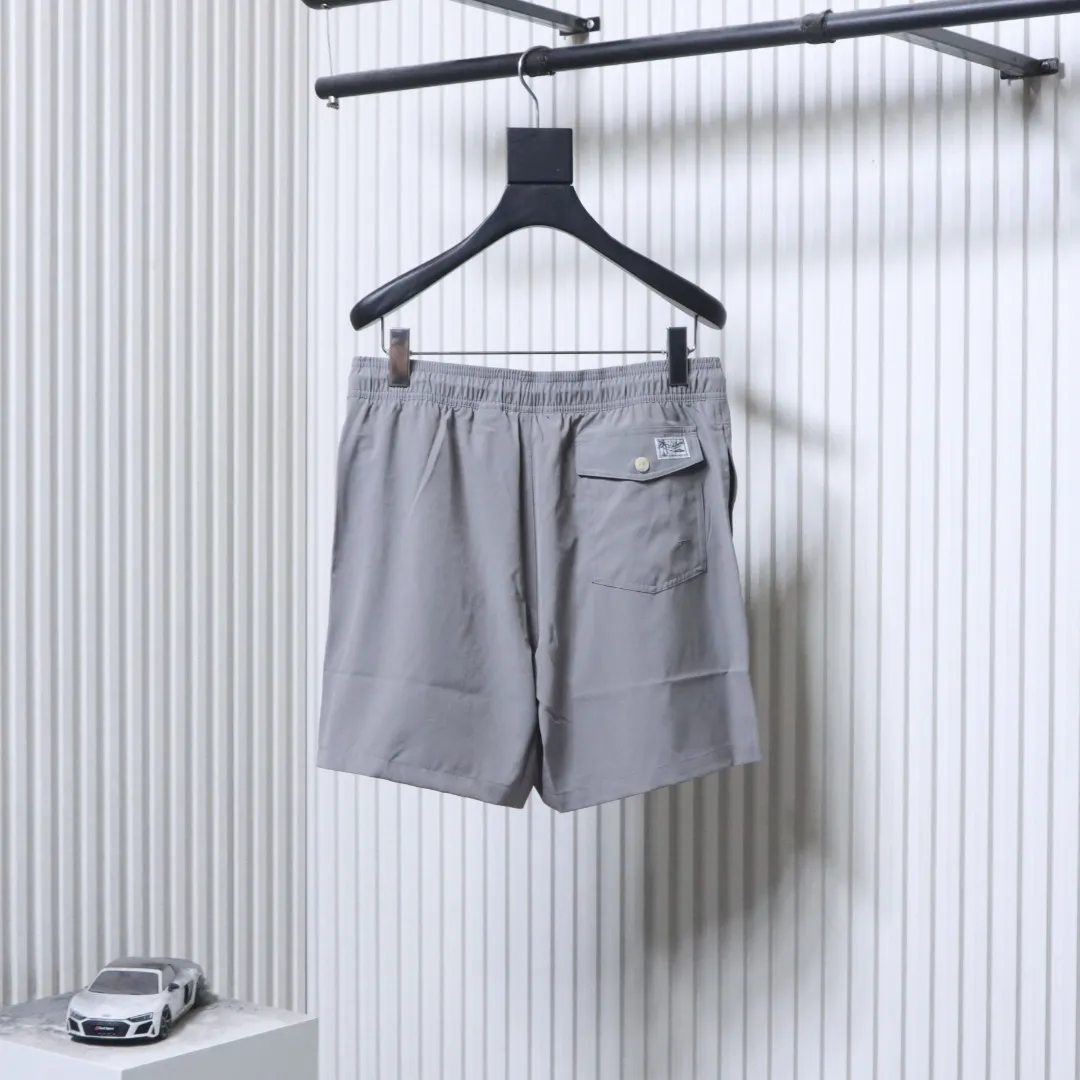 Back RL Pony Embroidered Quick-Dry Beach Shorts