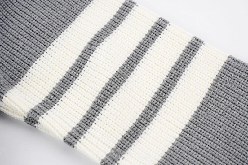 Virgin-wool Half Cardigan Hooded Duffle Jacket