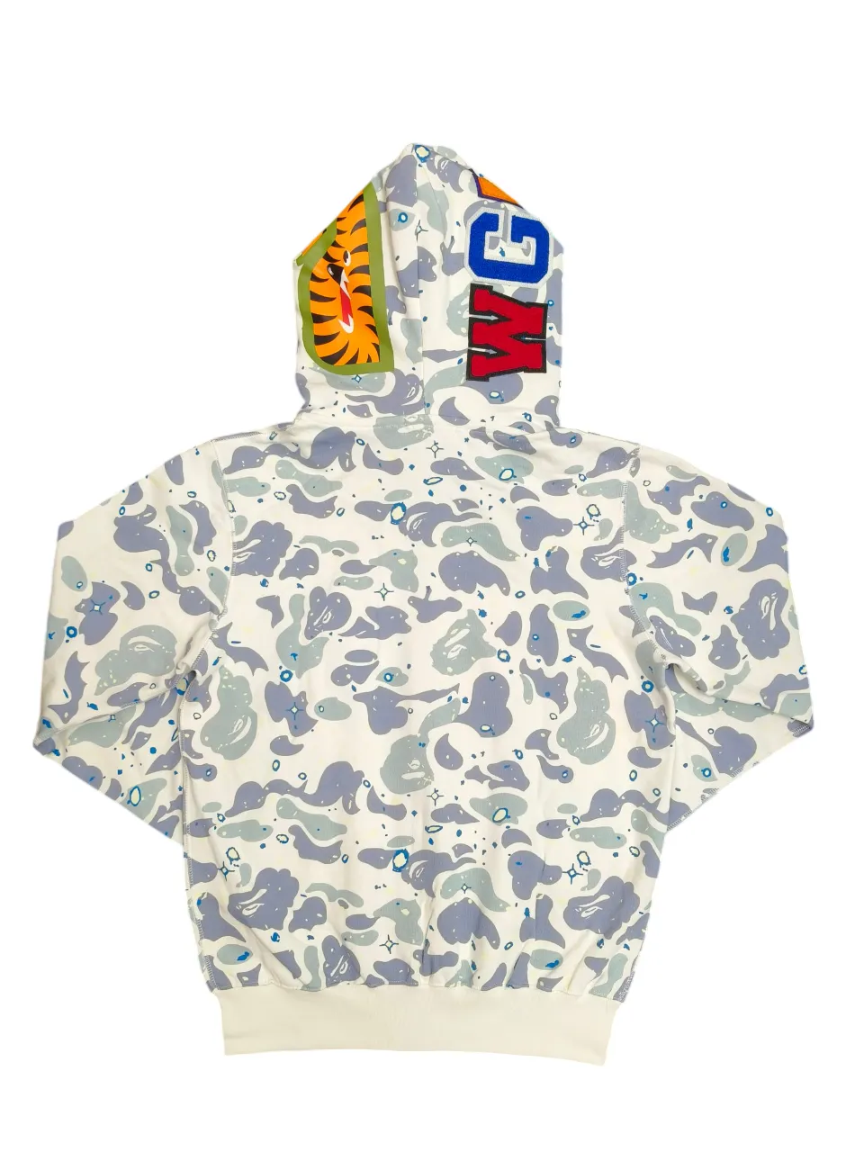 Back of hoodie