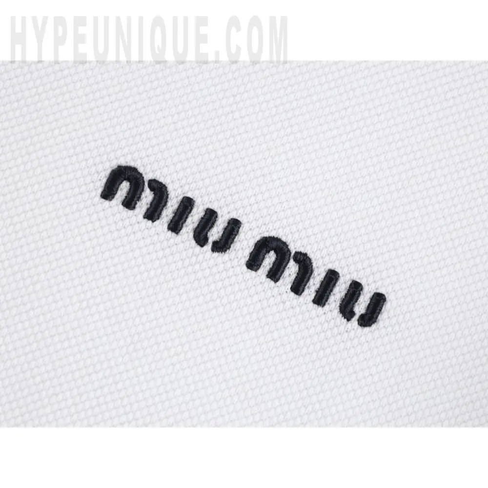 Embroidered graphic on the front of the garment