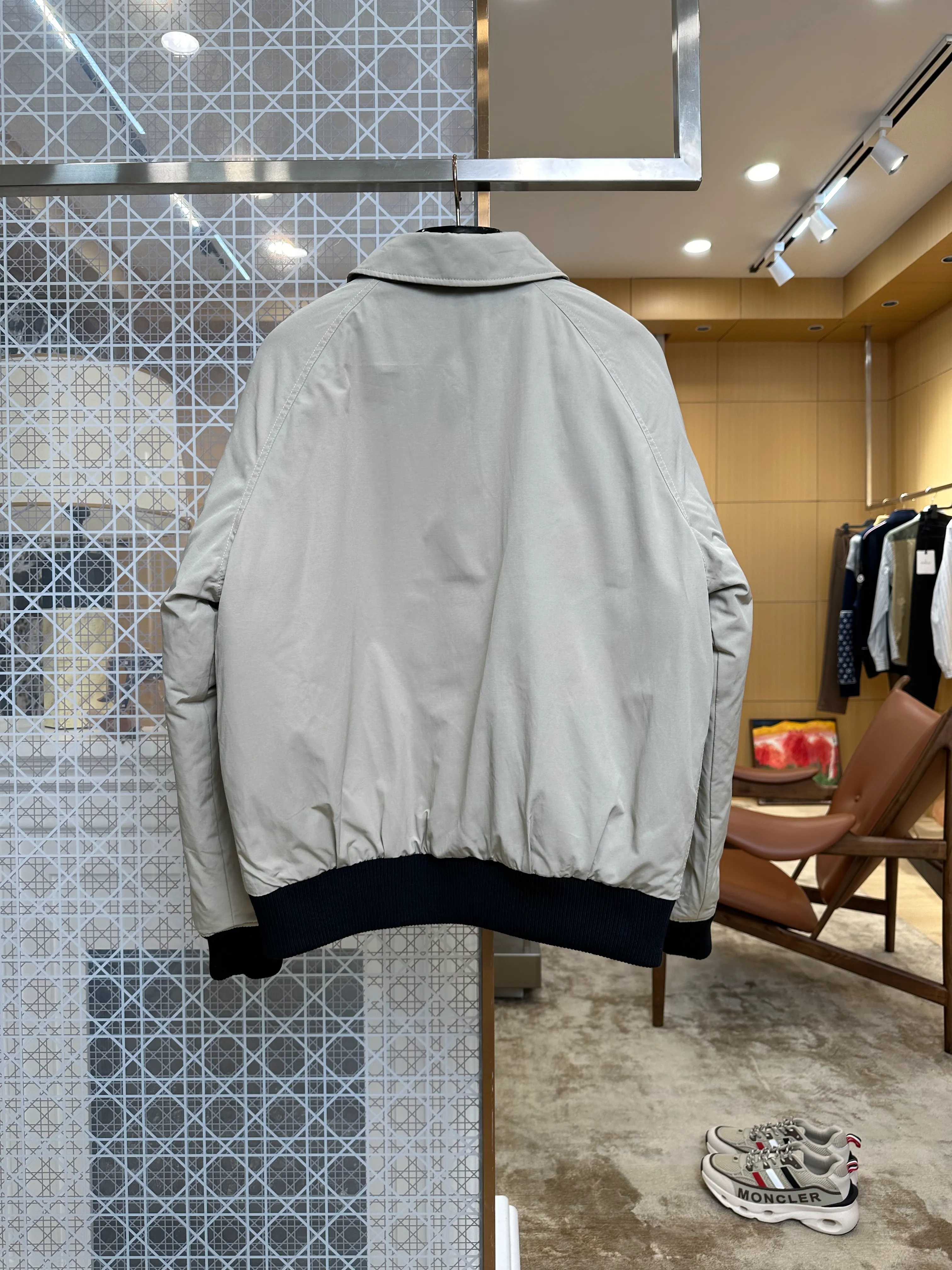 Back View CG Logo Workwear Down Jacket