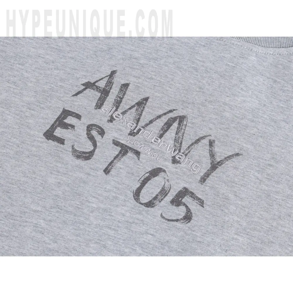 Printed graphic on the front of the garment