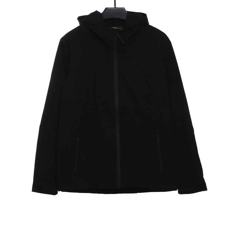 Small Label Hooded Jacket