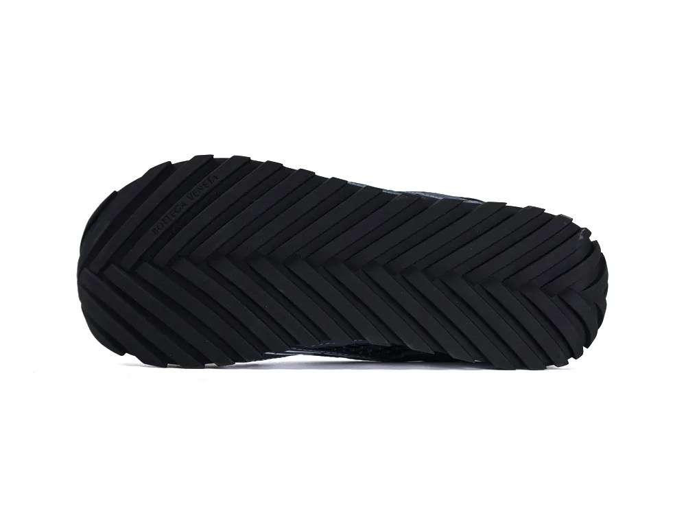Bottega Veneta Orbit Sneaker Dark Green Rubber Outsole