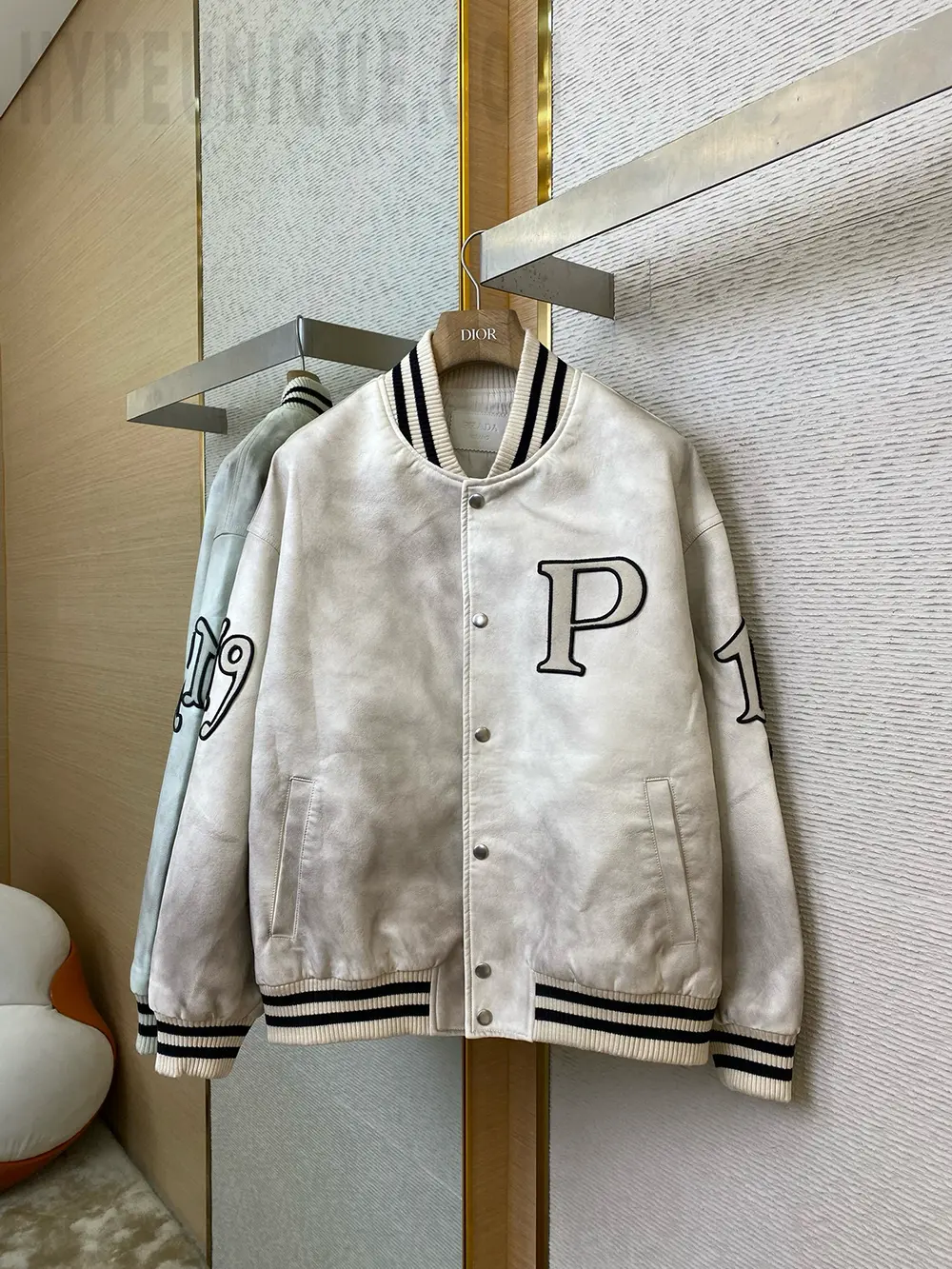 White jacket front view