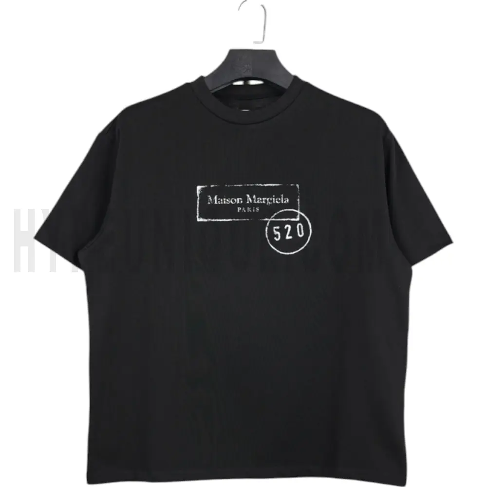Logo-Print Black T-Shirt