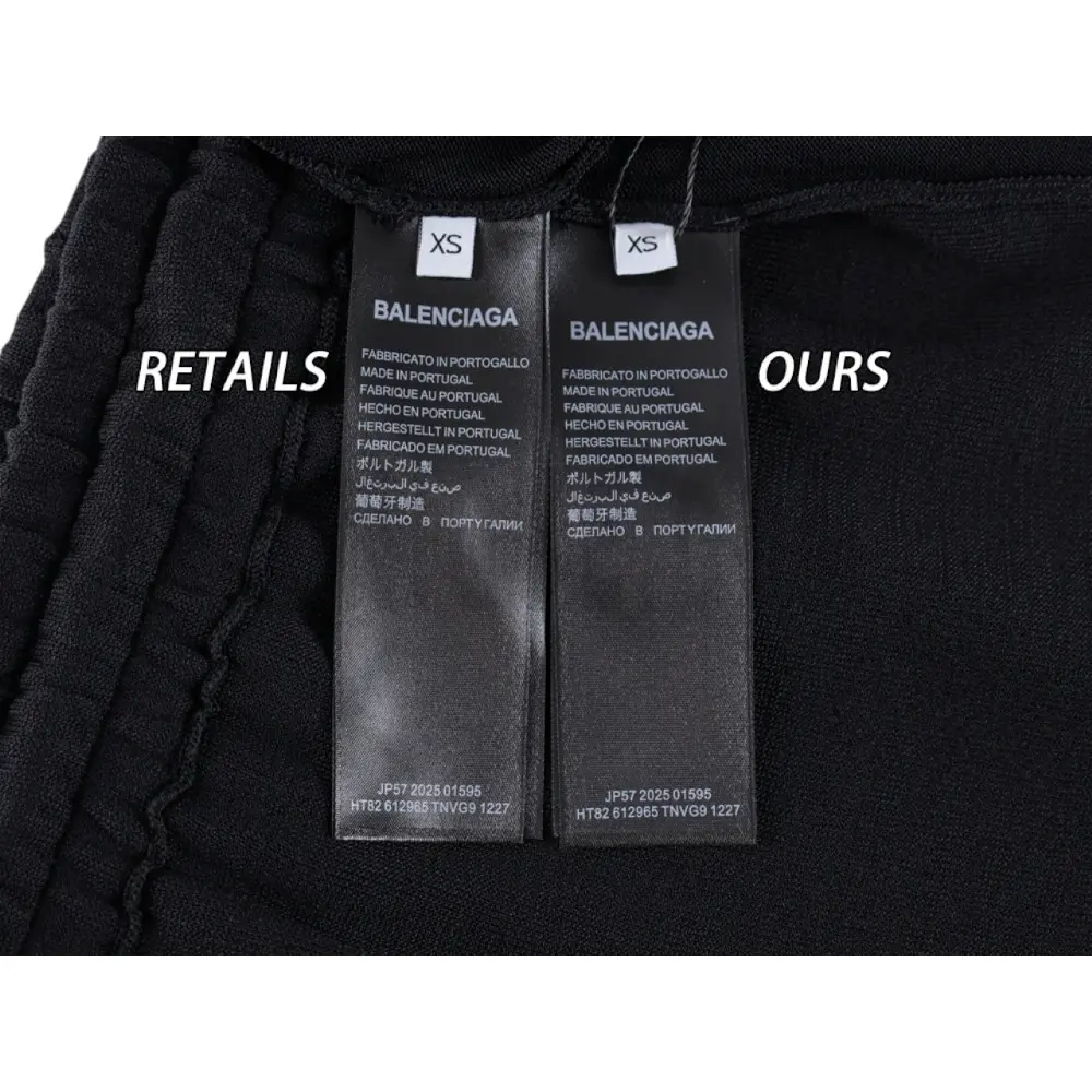 Washing Label Comparison Diagram