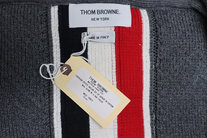 TB 4-Bar Horn Button Hooded Jacket