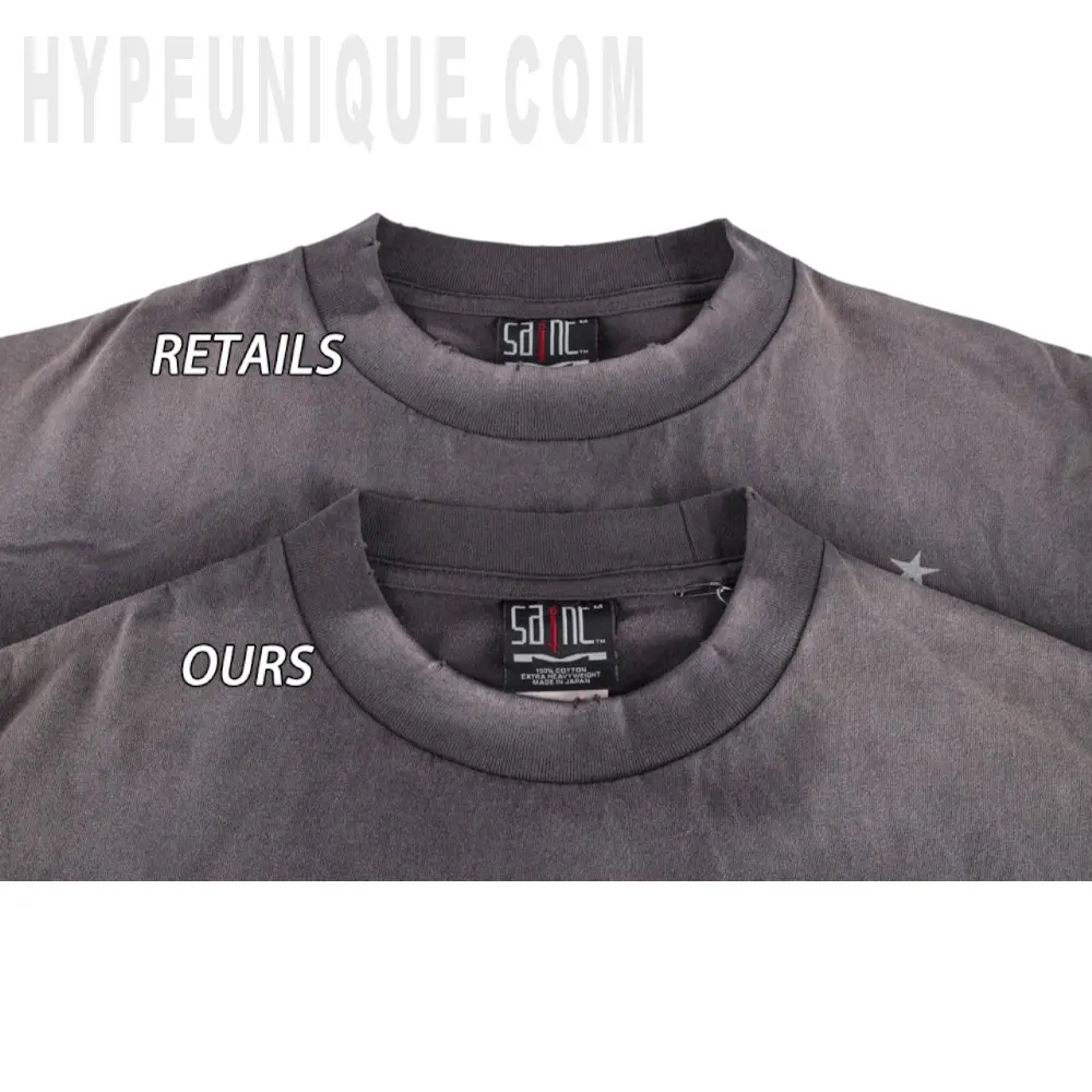 Close-up of the collar detail