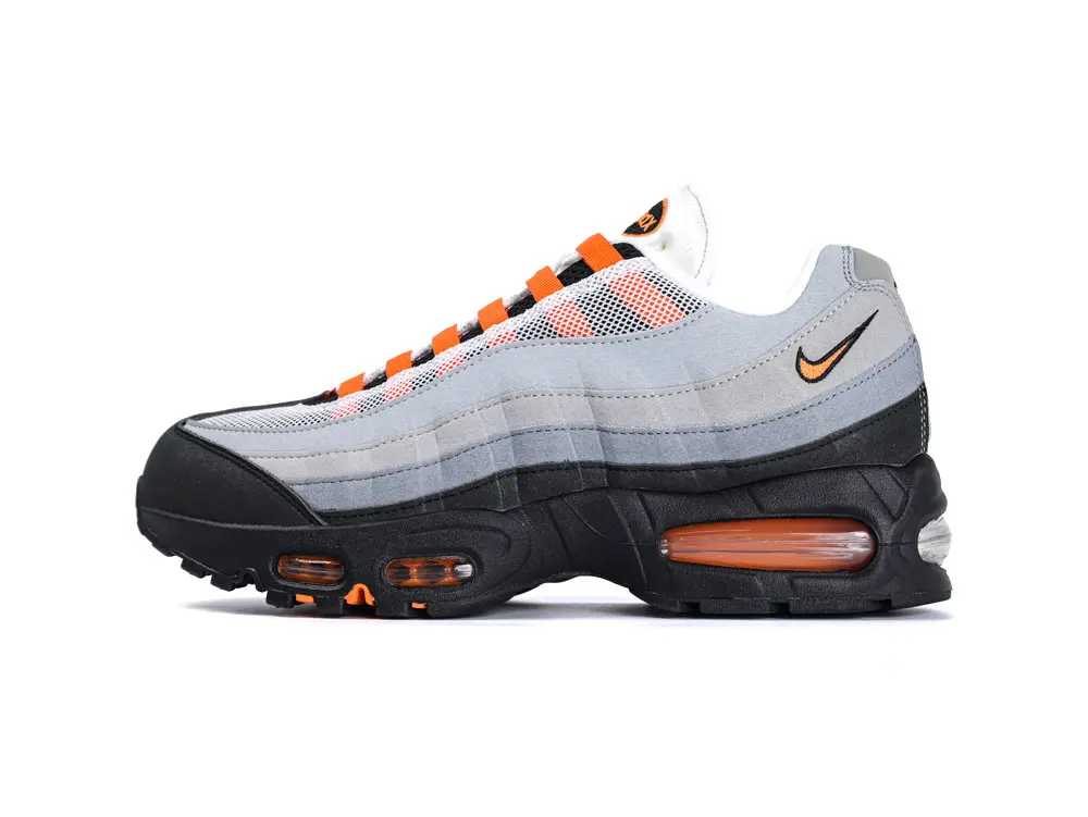 Front view of the outside of the shoe