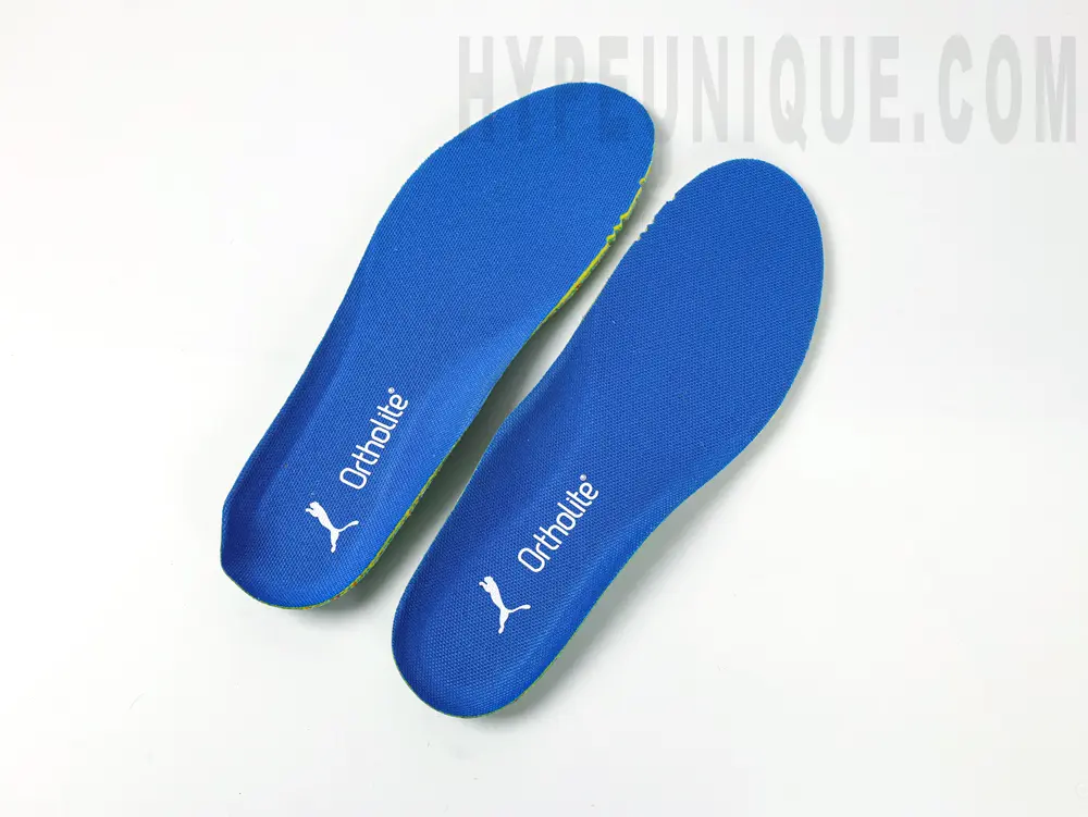 the blue insole