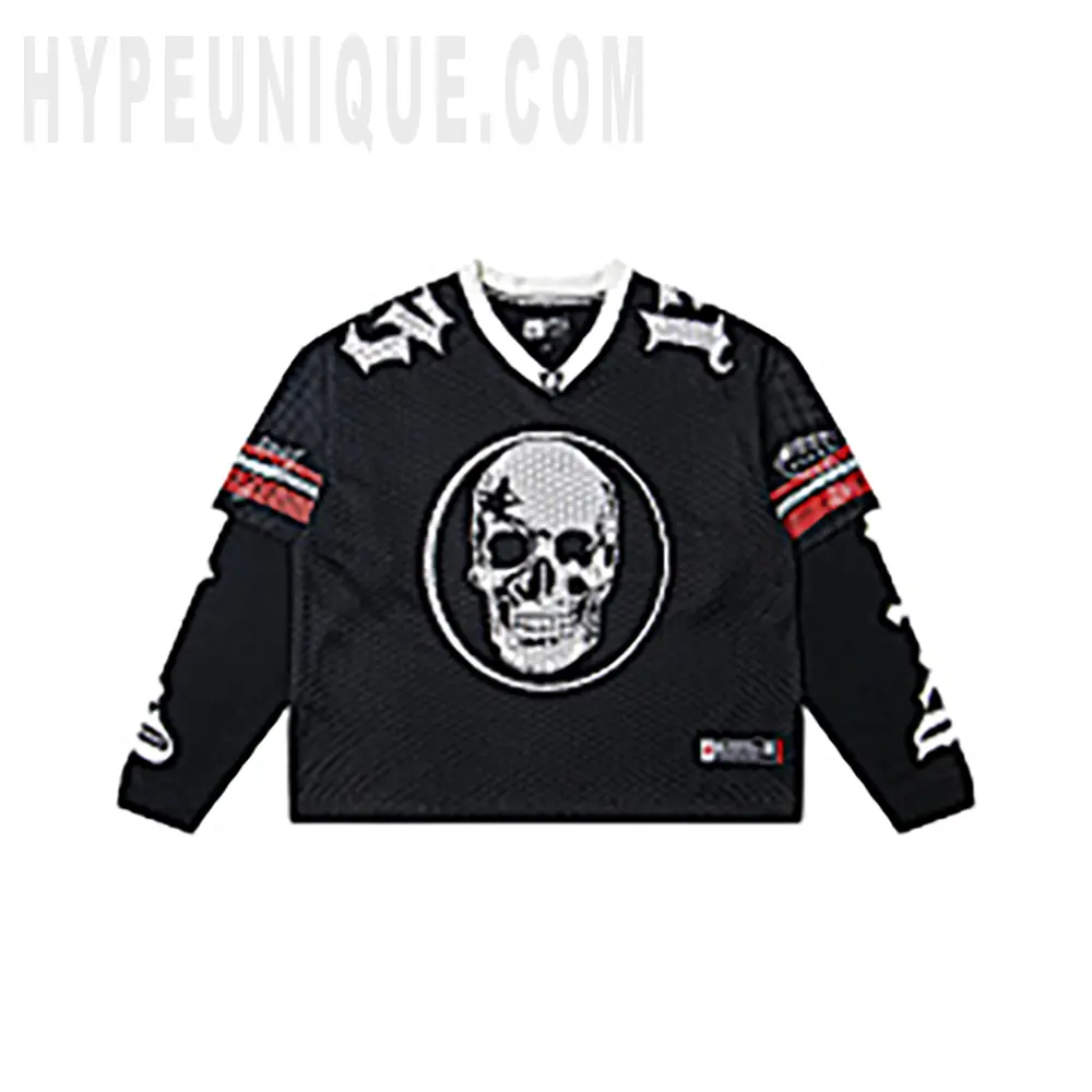 Godspeed Skull Mesh Jersey Shirt