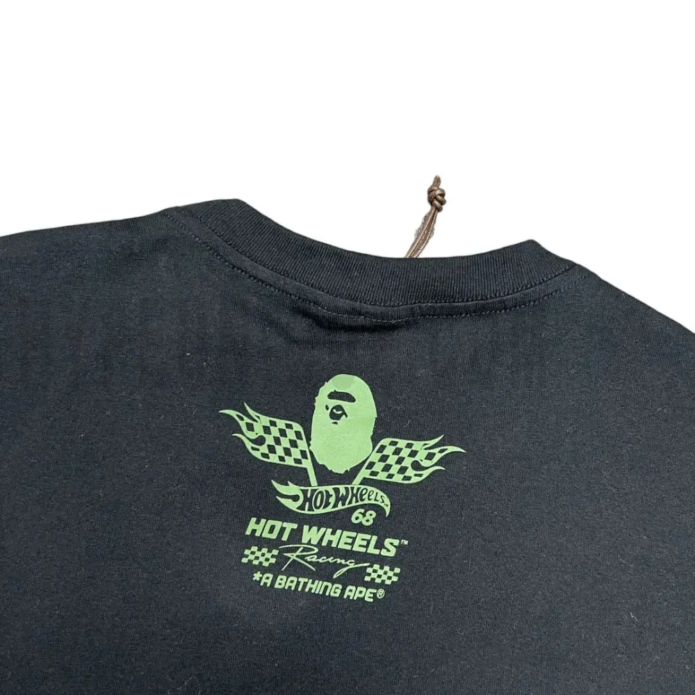 Close-up detail of the graphic artwork printed on the jersey's back panel