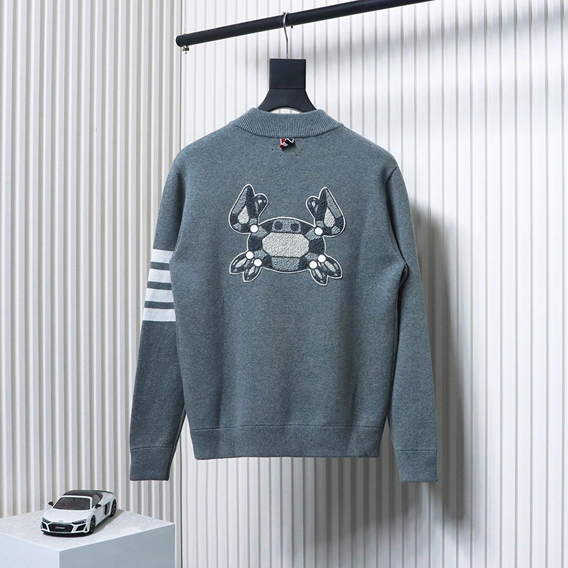 Crab Zipper Baseball Jacket