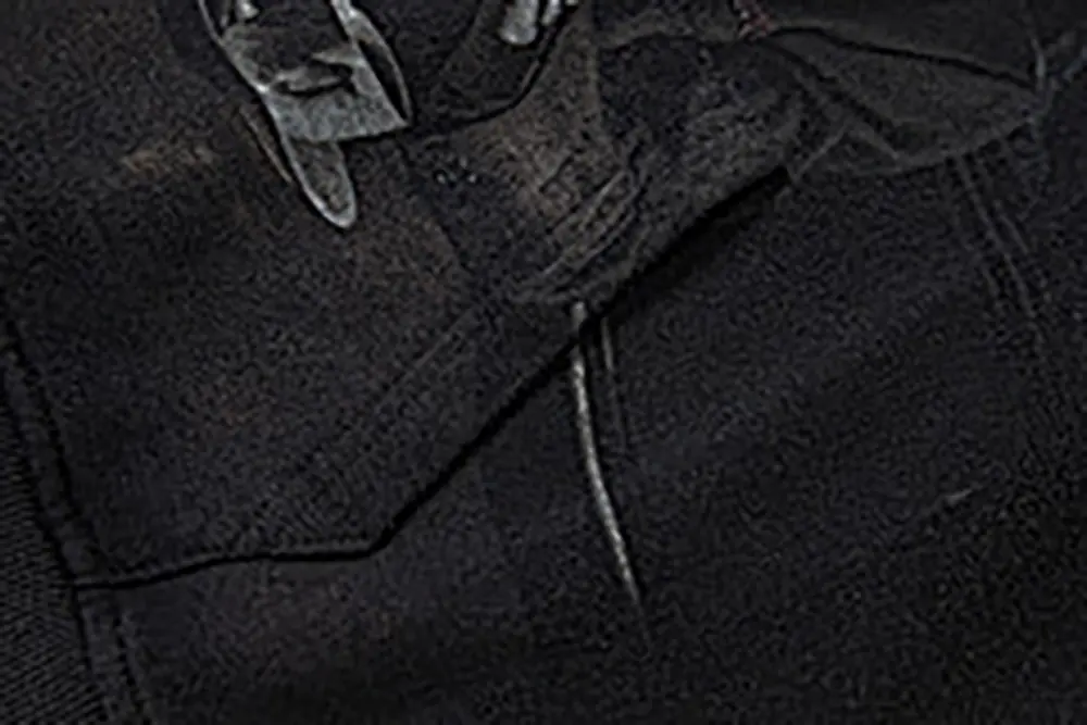 Printed graphic on the front of the clothes