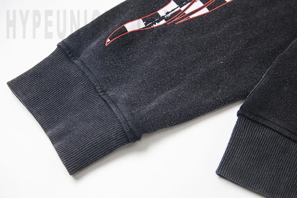 The sleeves of the clothes
