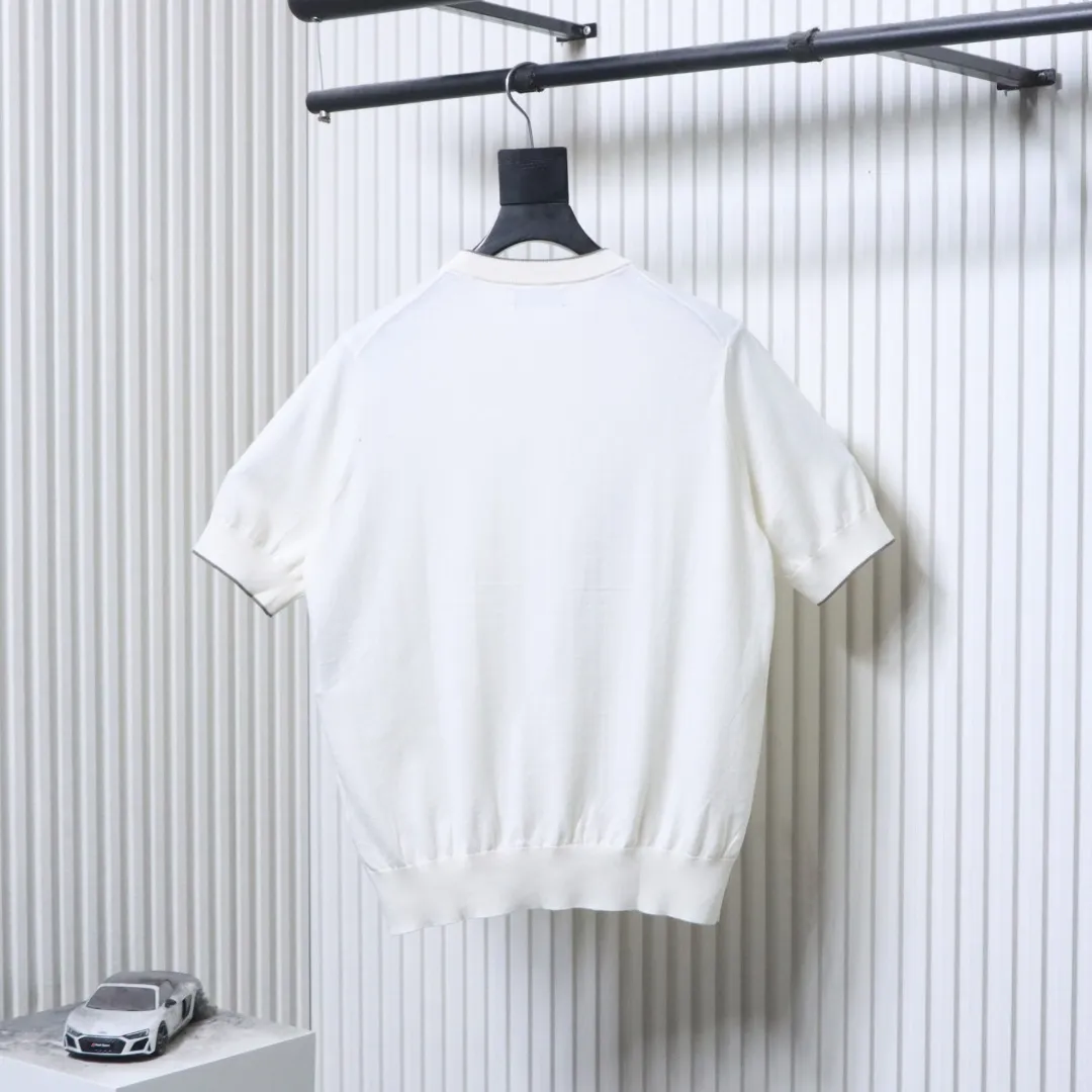 Back BC Cashmere Cotton Knit T-Shirt