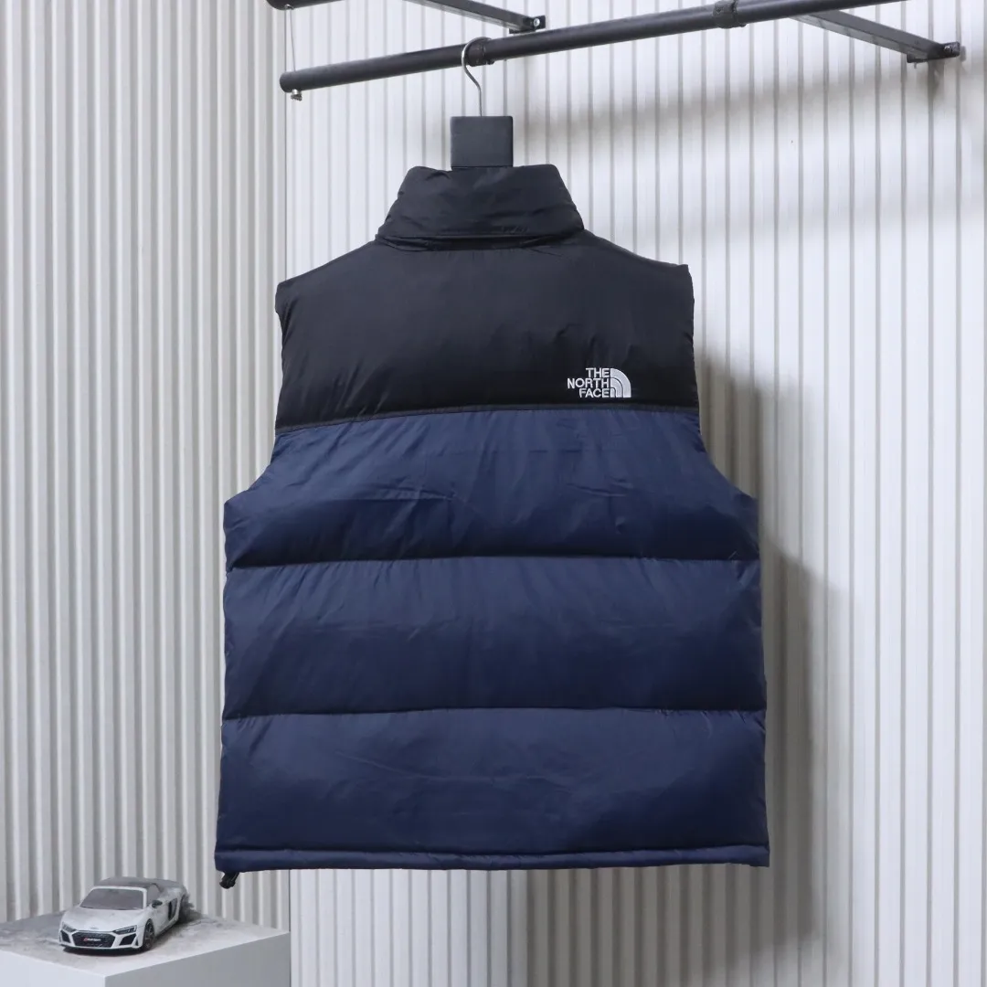 Back TNF 1996 Two-Tone Nuptse Down Vest