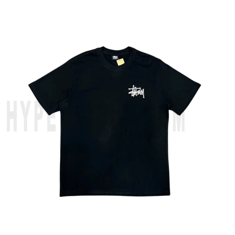 The front of the black clothes