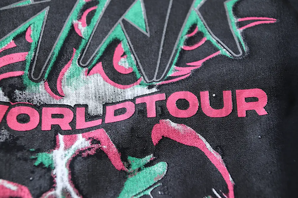 Head-turning graphic print with insane details.