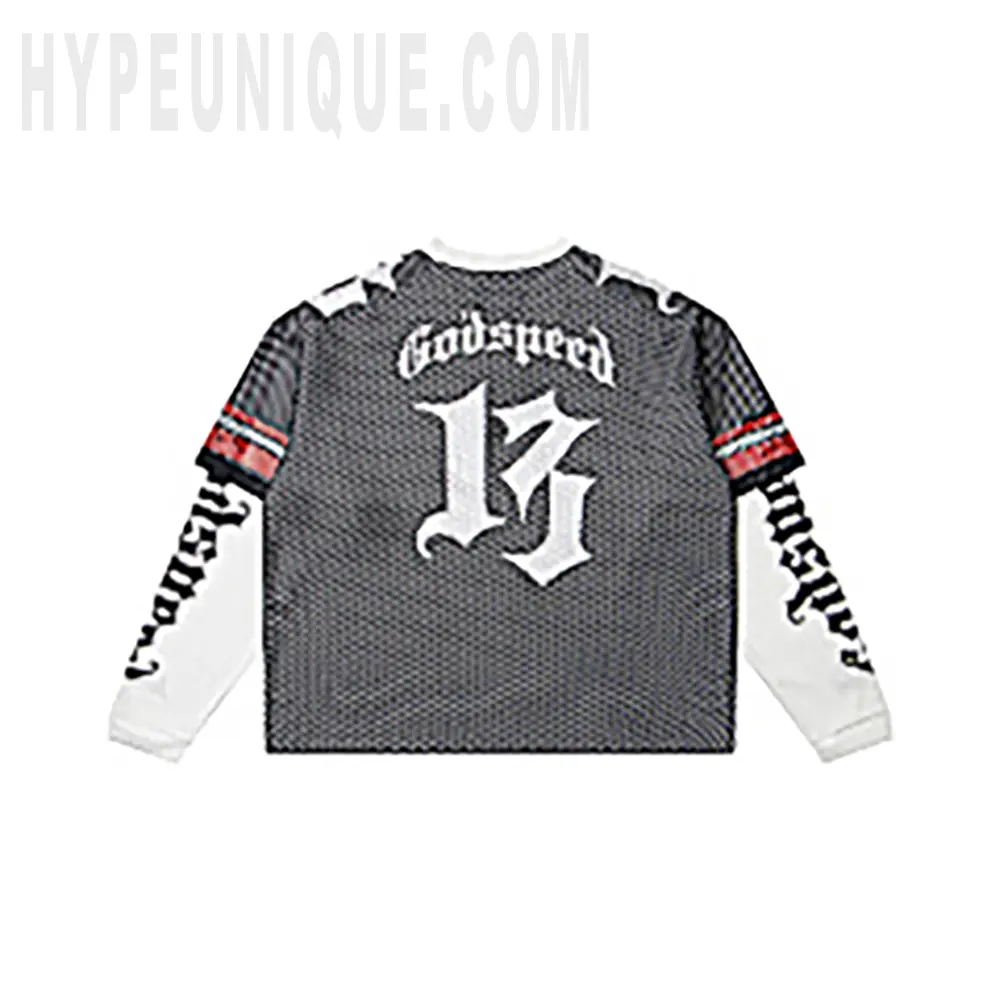 Godspeed Skull Mesh Jersey Shirt