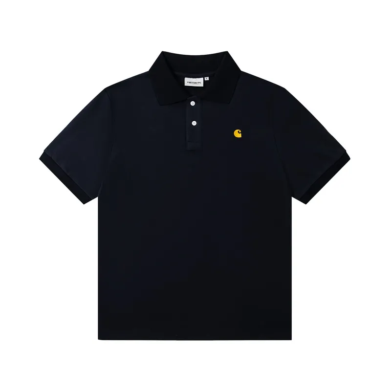 Carhartt Classic Gold Logo Embroidered Polo T-Shirt
